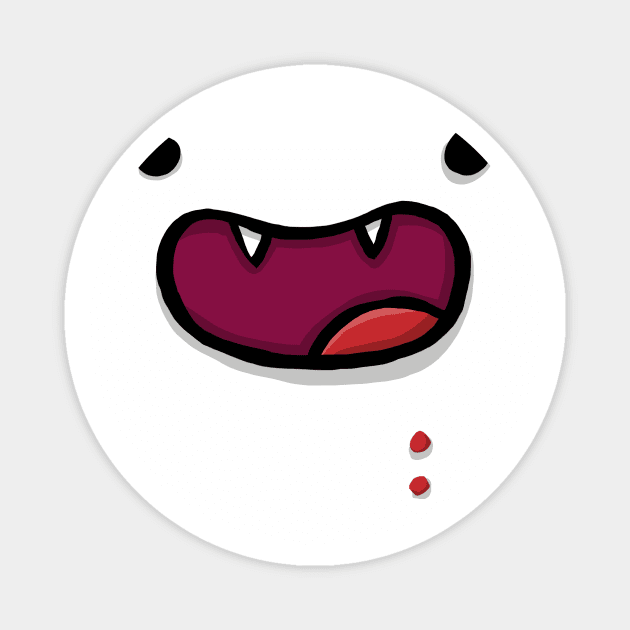 Vampire Mask Magnet by kg07_shirts